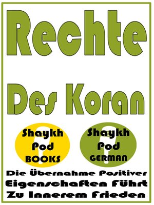 cover image of Rechte Des Koran